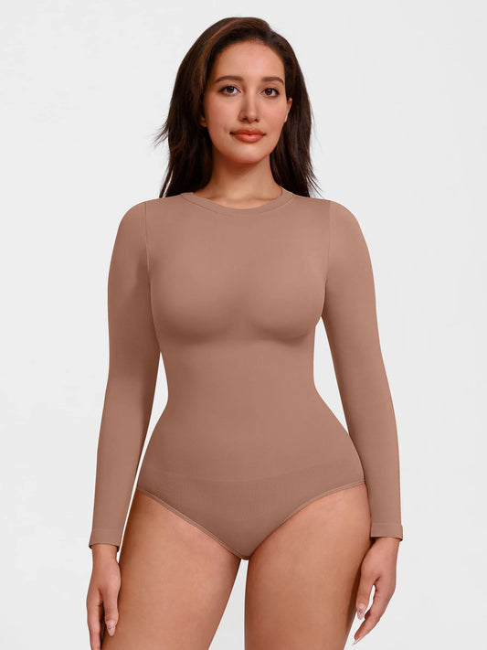 Seamless Ultra-Soft Crew Neck Bodysuit